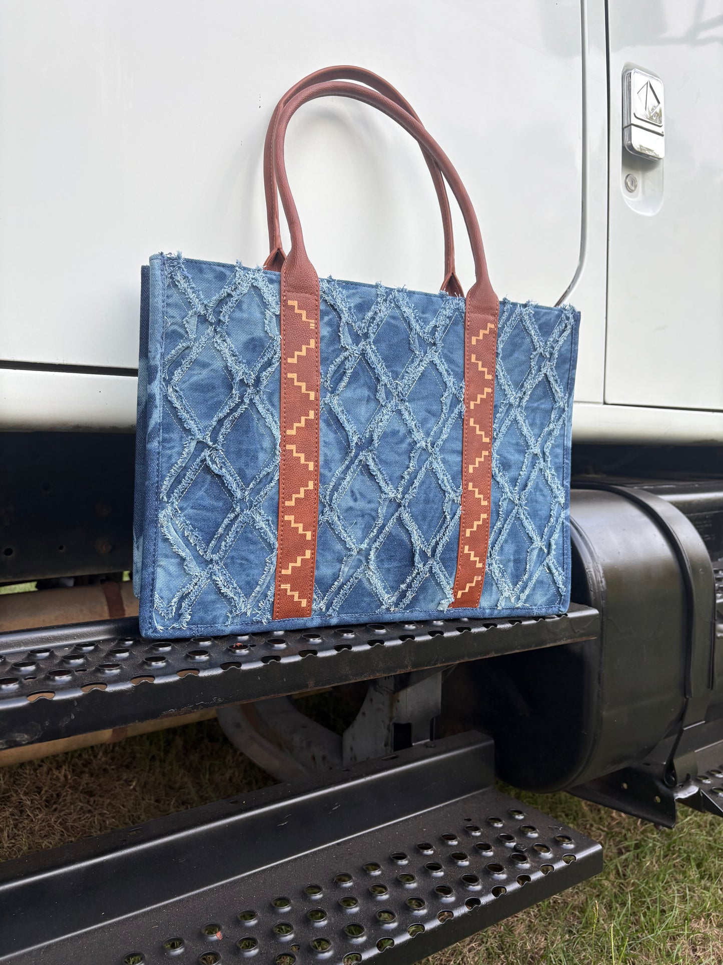 Wrangler Denim Tote Bag