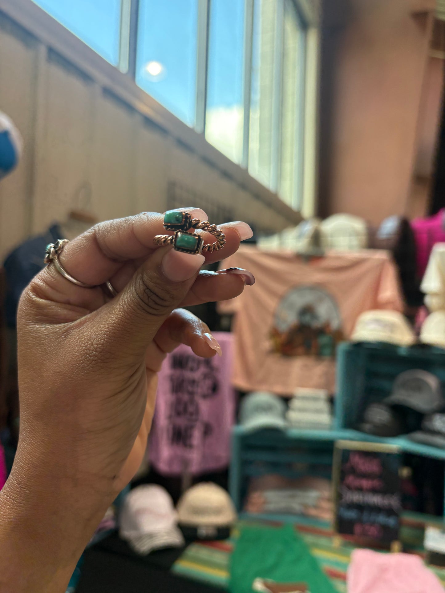 Copper Spur Ring
