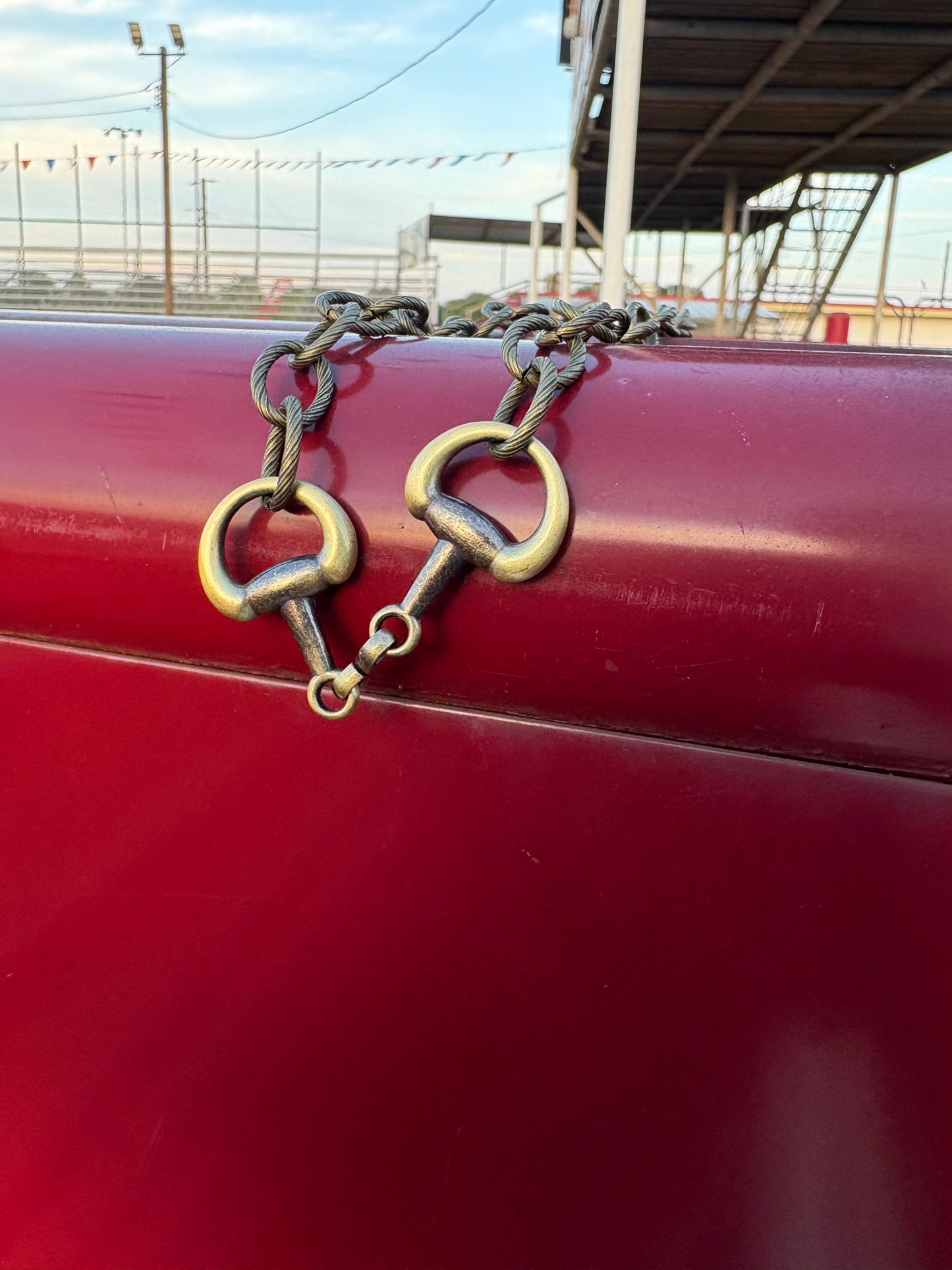 Snaffle Bite Necklace