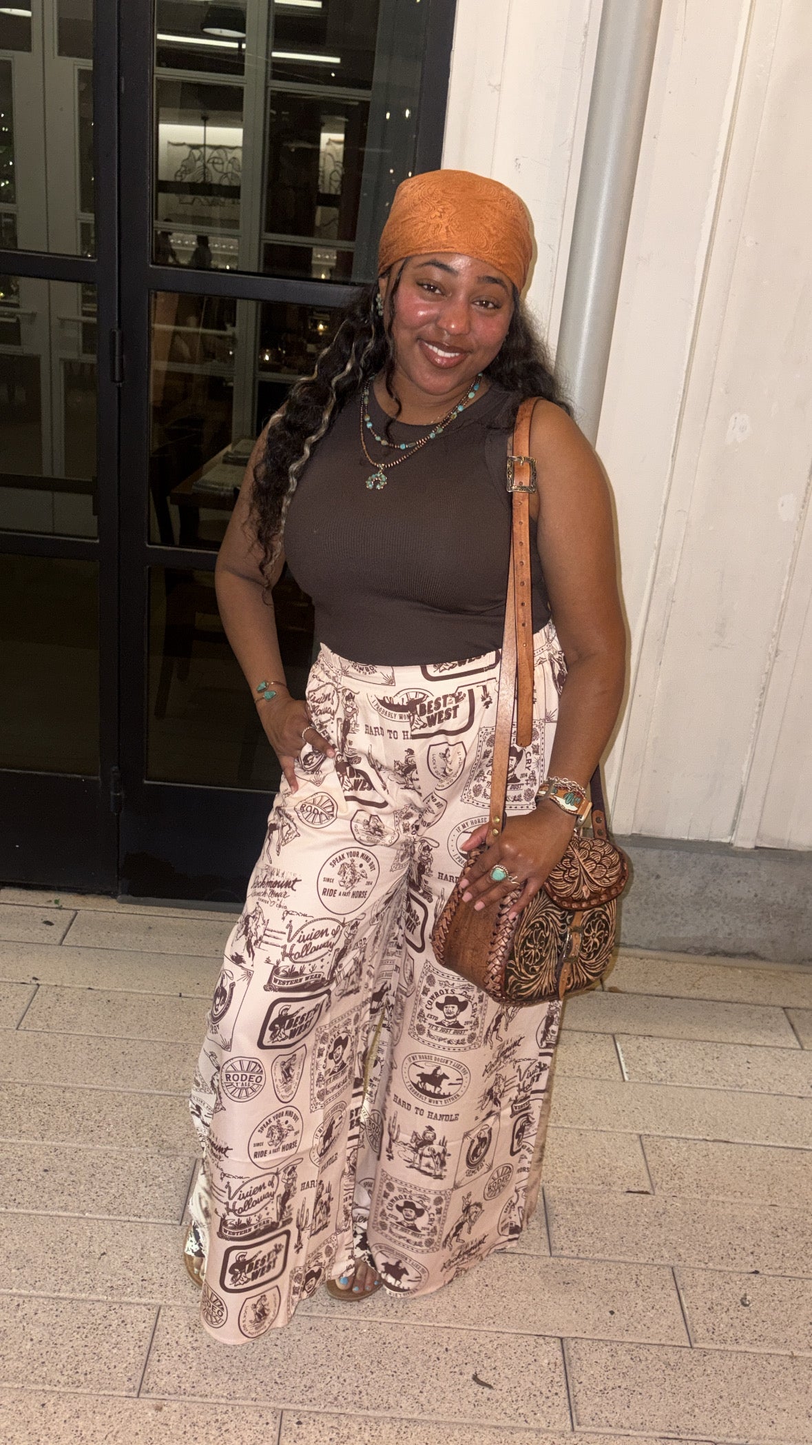 The Rodeo Postcard Pants