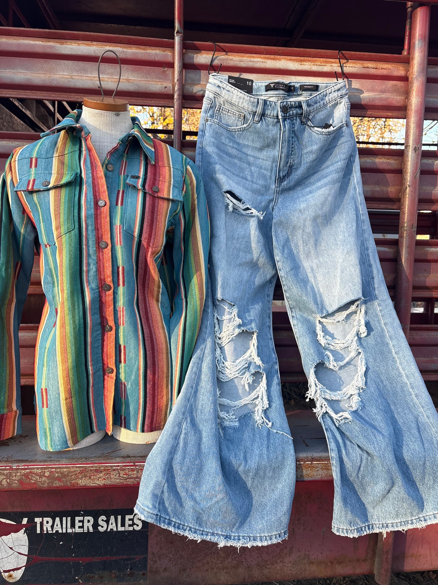 Rodeo Rebel Wide-Leg Jeans