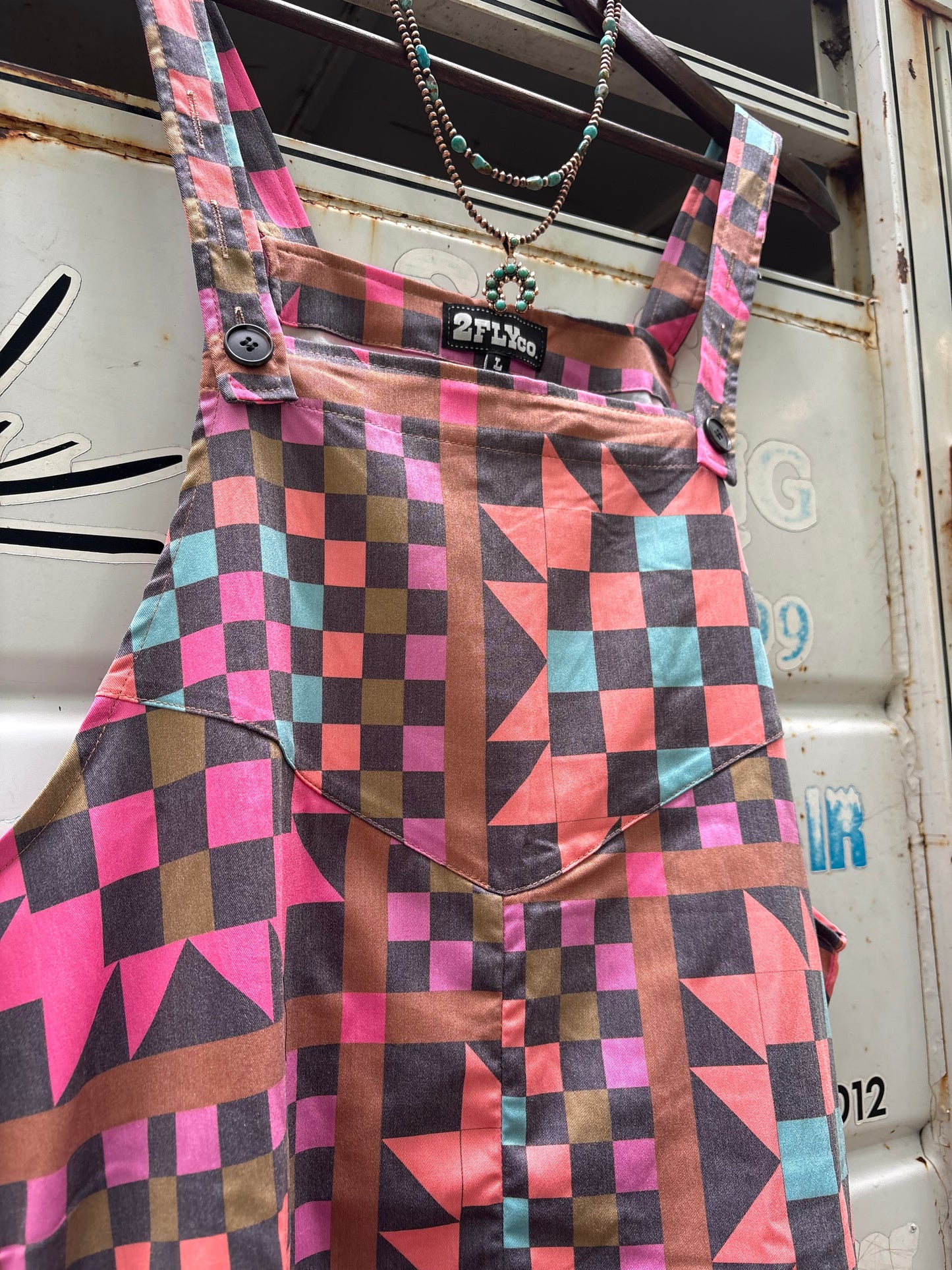 Punchy Patchwork Romper