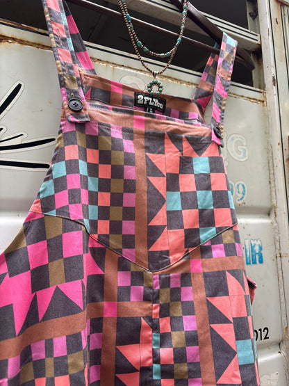 Punchy Patchwork Romper