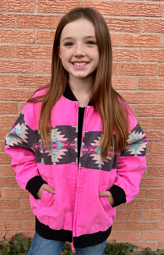 You Go Girl Bomber Jacket Kids
