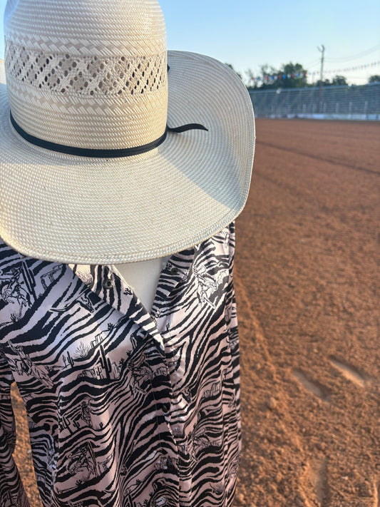 Untamed Button Down