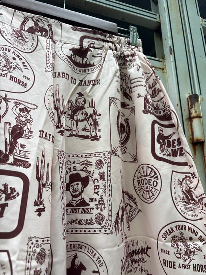 The Rodeo Postcard Pants