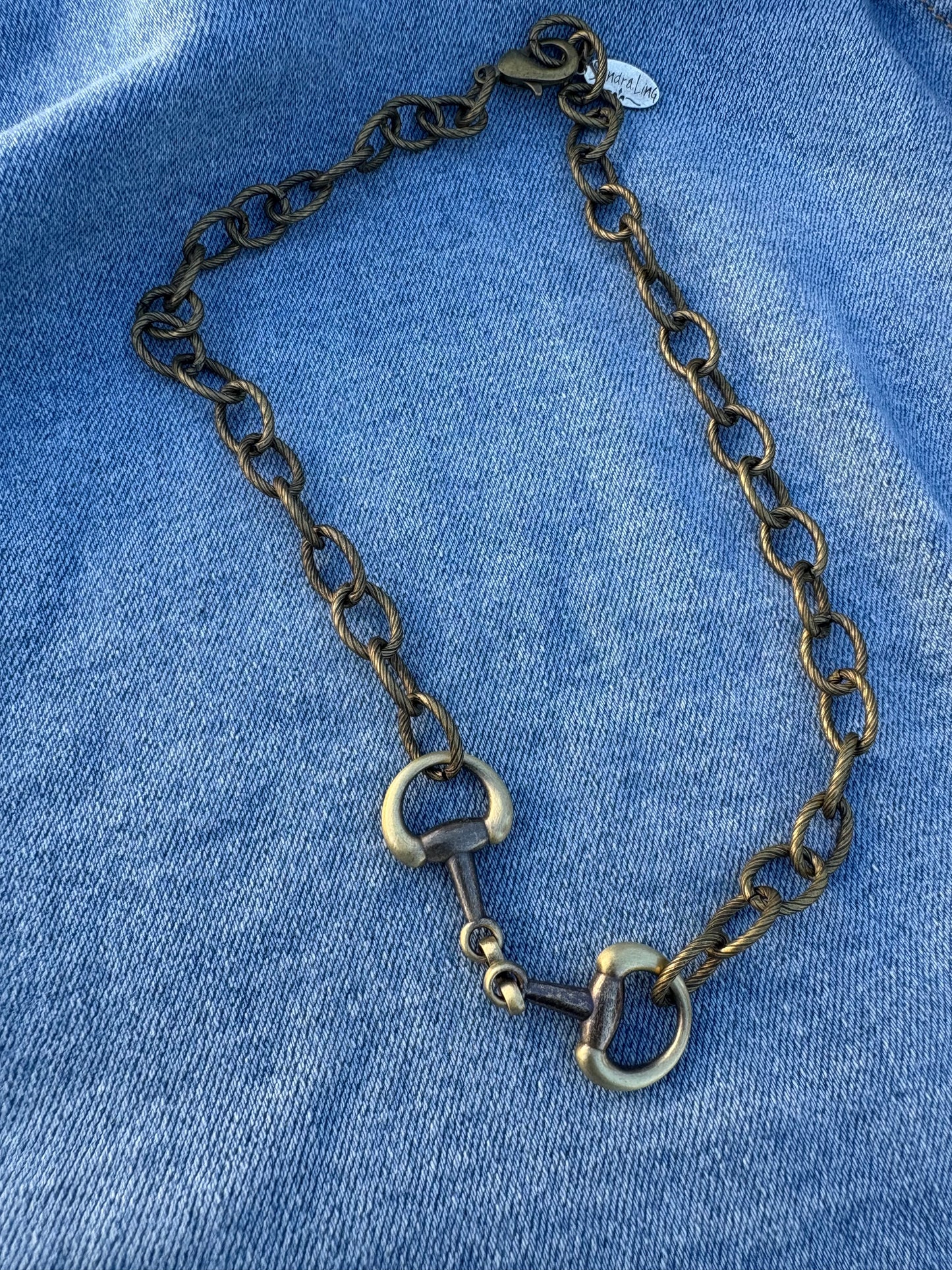 Snaffle Bite Necklace