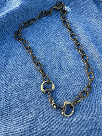 Snaffle Bite Necklace
