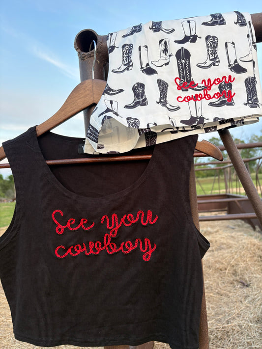 See You Cowboy Set