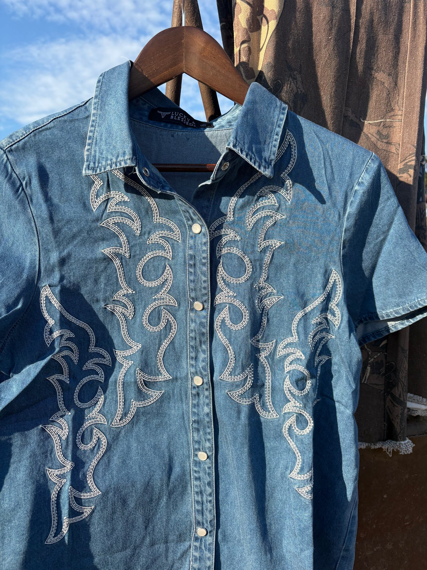 Arena Stitch Pearl Snap