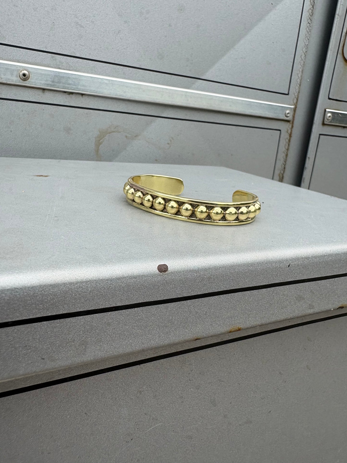 Buckle Row Bangle
