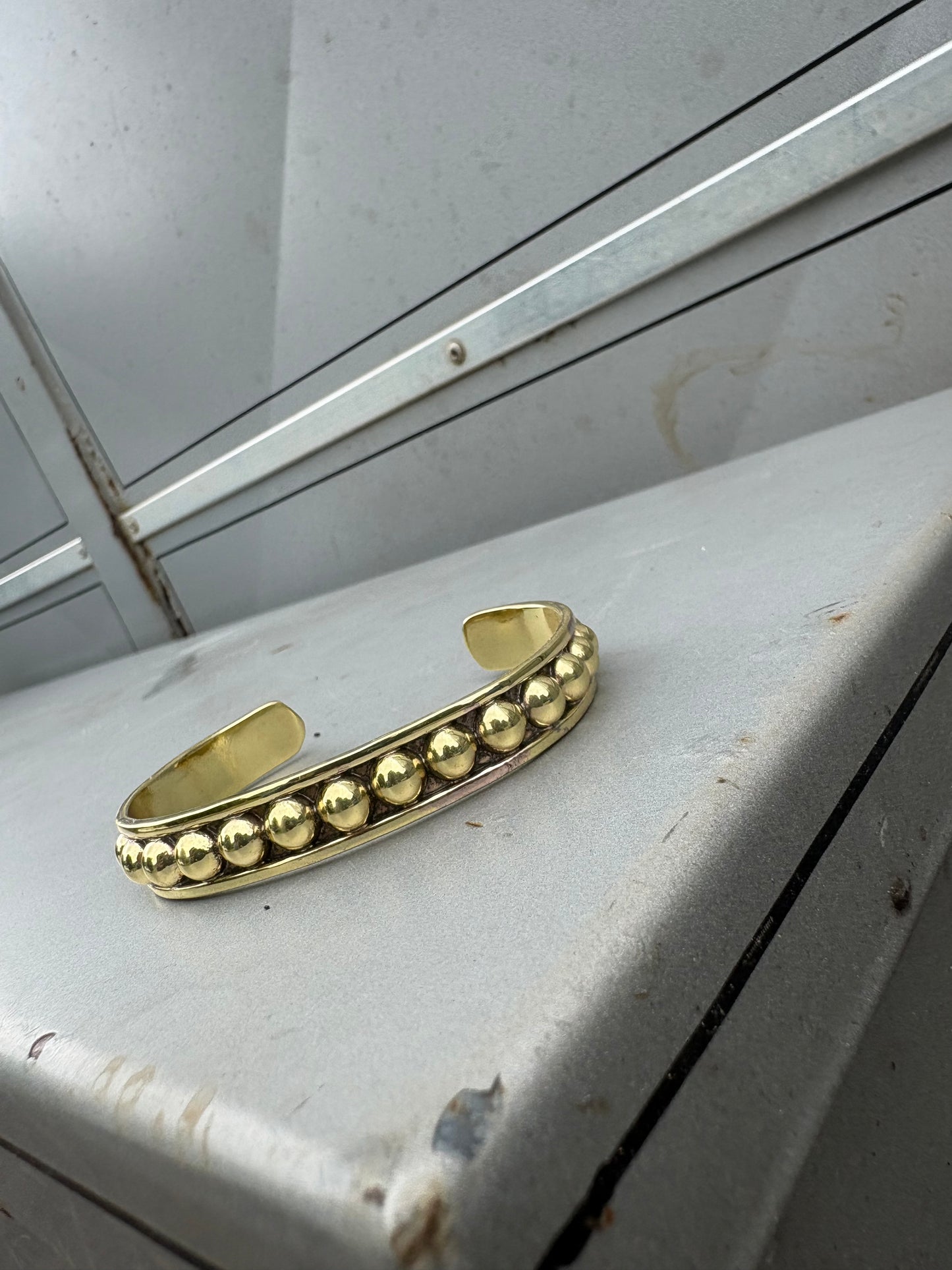 Buckle Row Bangle